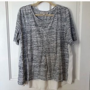 LOFT Mixed Media Tee